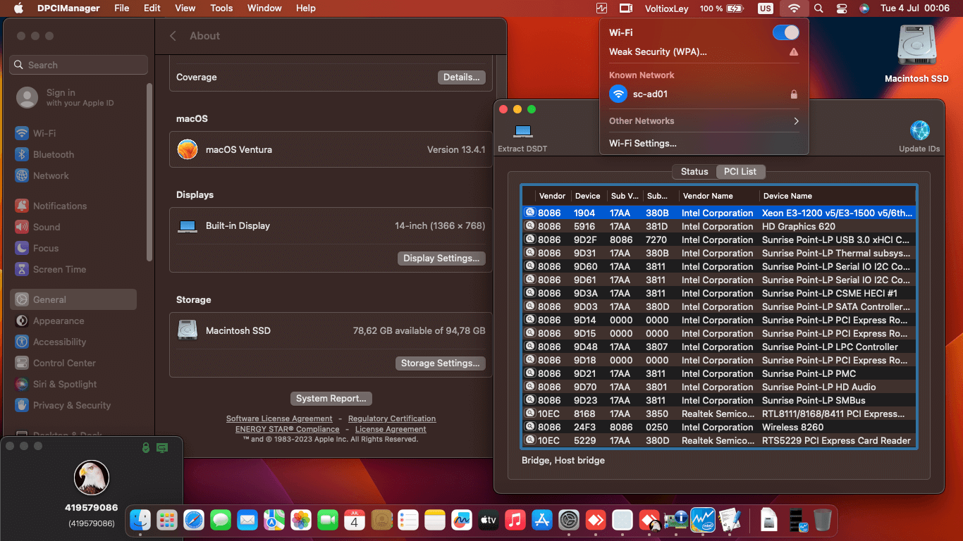 Lenovo Yoga 510 14ISK [SkyLake   Intel HD 520 + I2C]   OpenCore 1